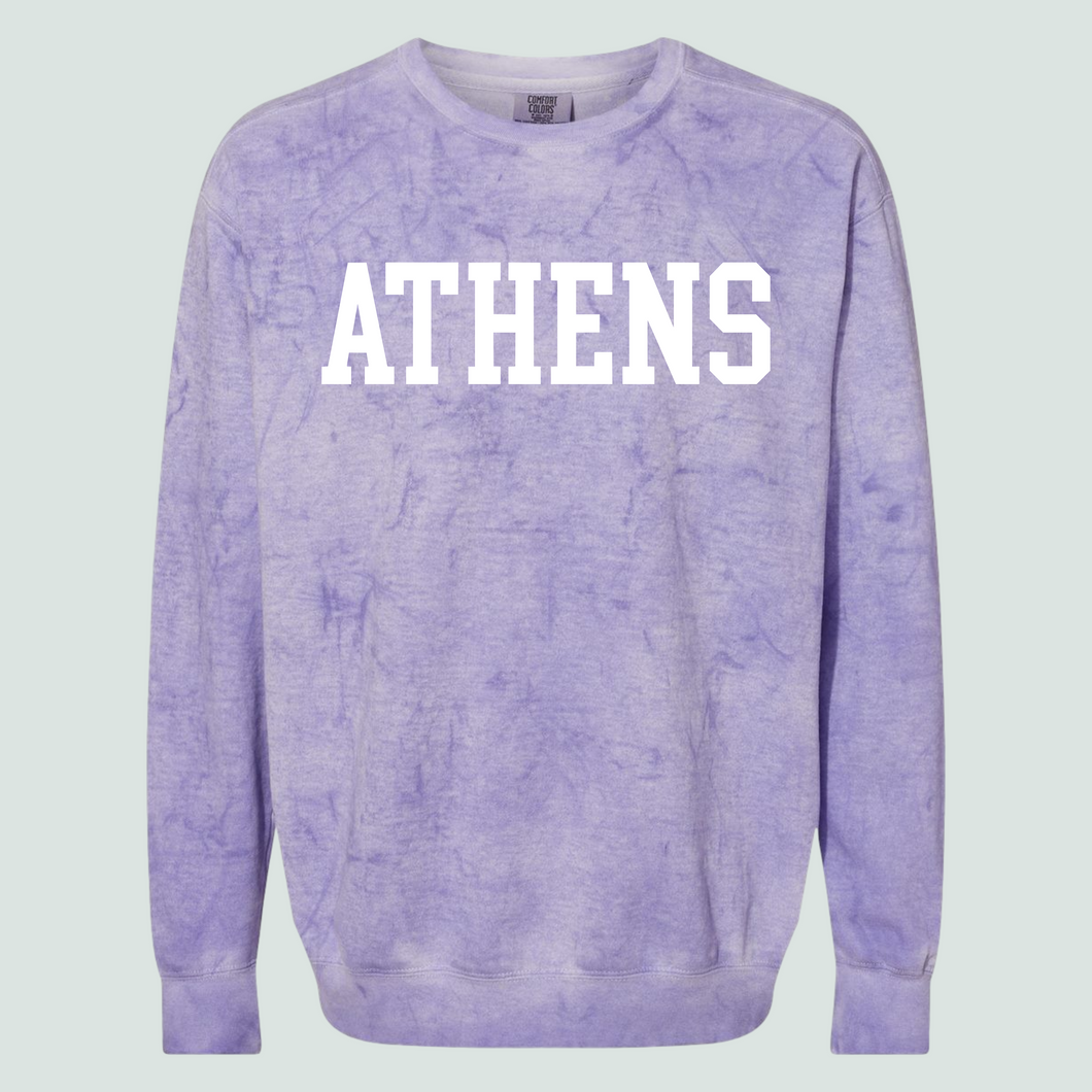 (25% OFF) Athens Colorblast - Amethyst Crew