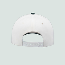 Load image into Gallery viewer, Bobcats Snapback - Vintage White/ Dark Green Hat
