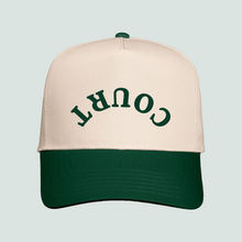 Load image into Gallery viewer, COURT - Natural / Forest Hat

