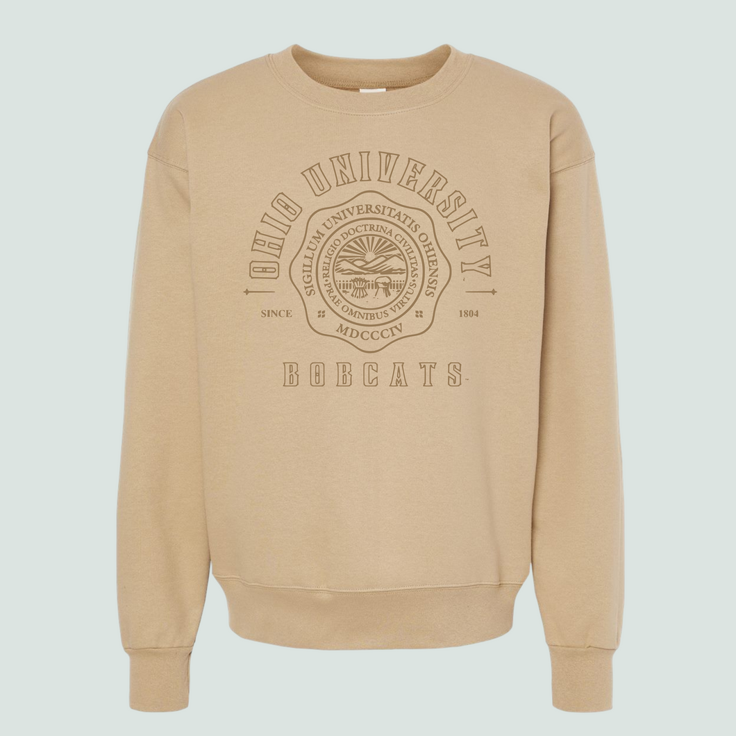 (10% OFF) Embroidered Seal - Pebble Crew