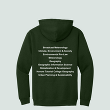 Load image into Gallery viewer, Department of Geography - Forest Hoodie

