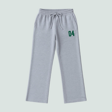 Load image into Gallery viewer, Roll Bobbies - Athletic Heather Wide Leg Sweatpants
