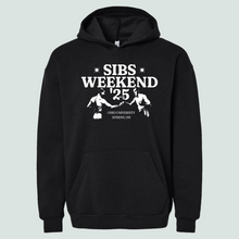 Load image into Gallery viewer, Sibs Weekend 2025 - Black Hoodies
